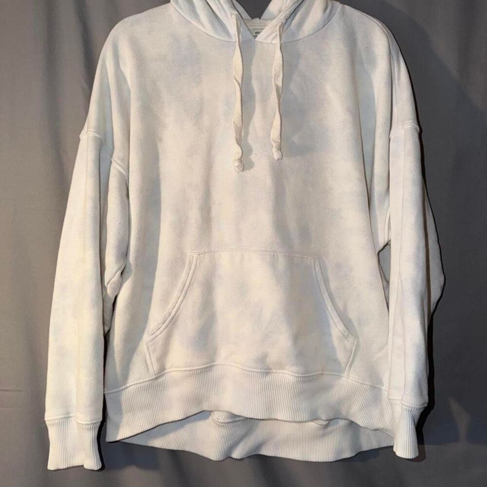 Aerie cloud-like design white hoodie
